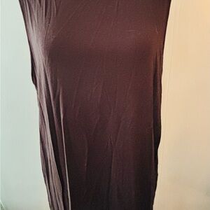 Nine West Soft Spun Dark Brown Top